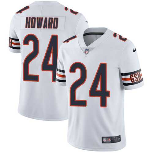 Nike Chicago Bears #24 Jordan Howard White NFL Vapor Untouchable Limited Jersey,We sell and wholesale Nike Chicago Bears #24 Jordan Howard White NFL Vapor Untouchable Limited Jersey on line form chian!